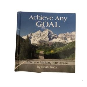 4/$20 Achieve Any Goal H/C small book 12 steps to achieving goals